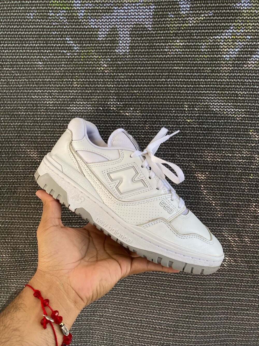 New Balance 550 White Grey Sneakers